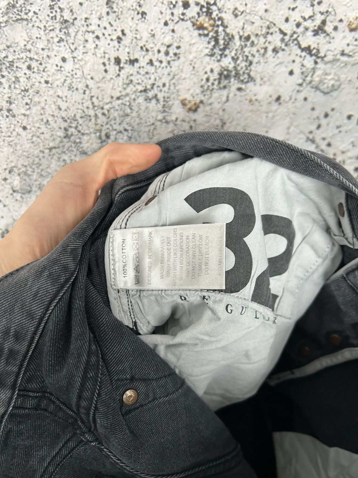 Han Kjobenhavn Han Kjobenhavn Japanese Selvedge Denim Grunge Rock Punk Size US 32 / EU 48 - 8 Thumbnail