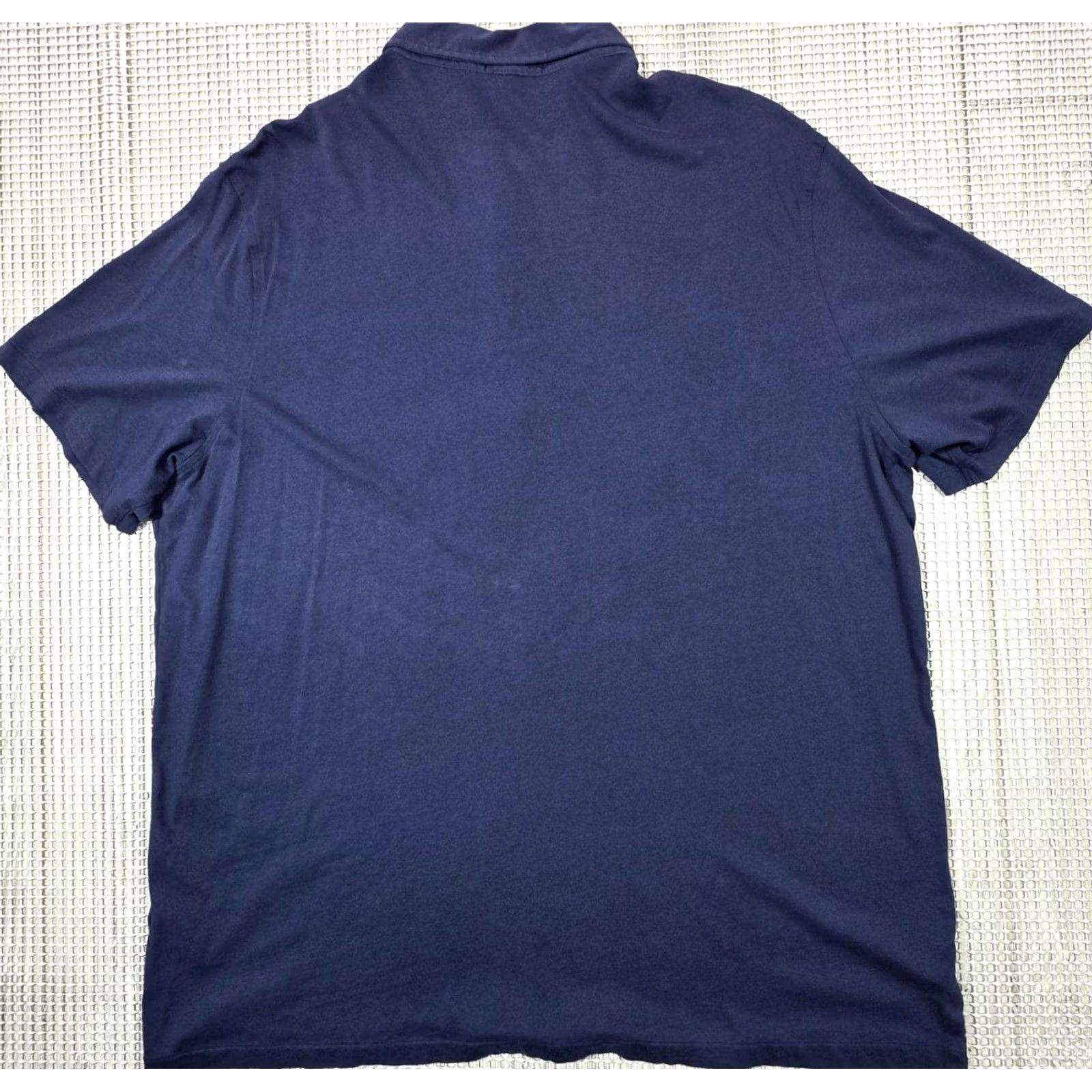 Polo Ralph Lauren Polo Ralph Lauren Polo Shirt 2XL Blue Yacht Club Pocket Rugby 100% Cotton Shirt Mens Polo Shark Yacht Club RLyc cp-93 Size US XXL / EU 58 / 5 - 6 Thumbnail