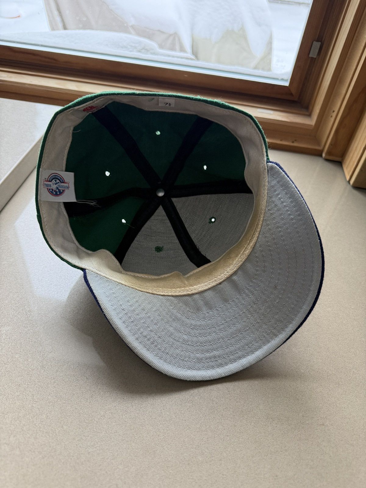 New Era Vintage 80s Denver Zephyrs New Era Fitted Hat 7 3/8 Size ONE SIZE - 5 Thumbnail