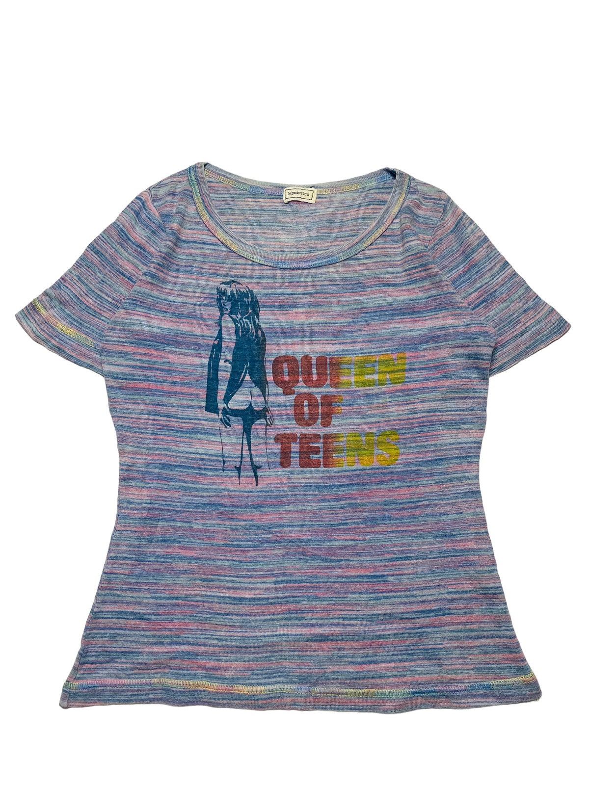 Hysteric Glamour 1990s Hysteric - Queen Of Teens Baby Tee Size S / US 4 / IT 40 - 3 Thumbnail