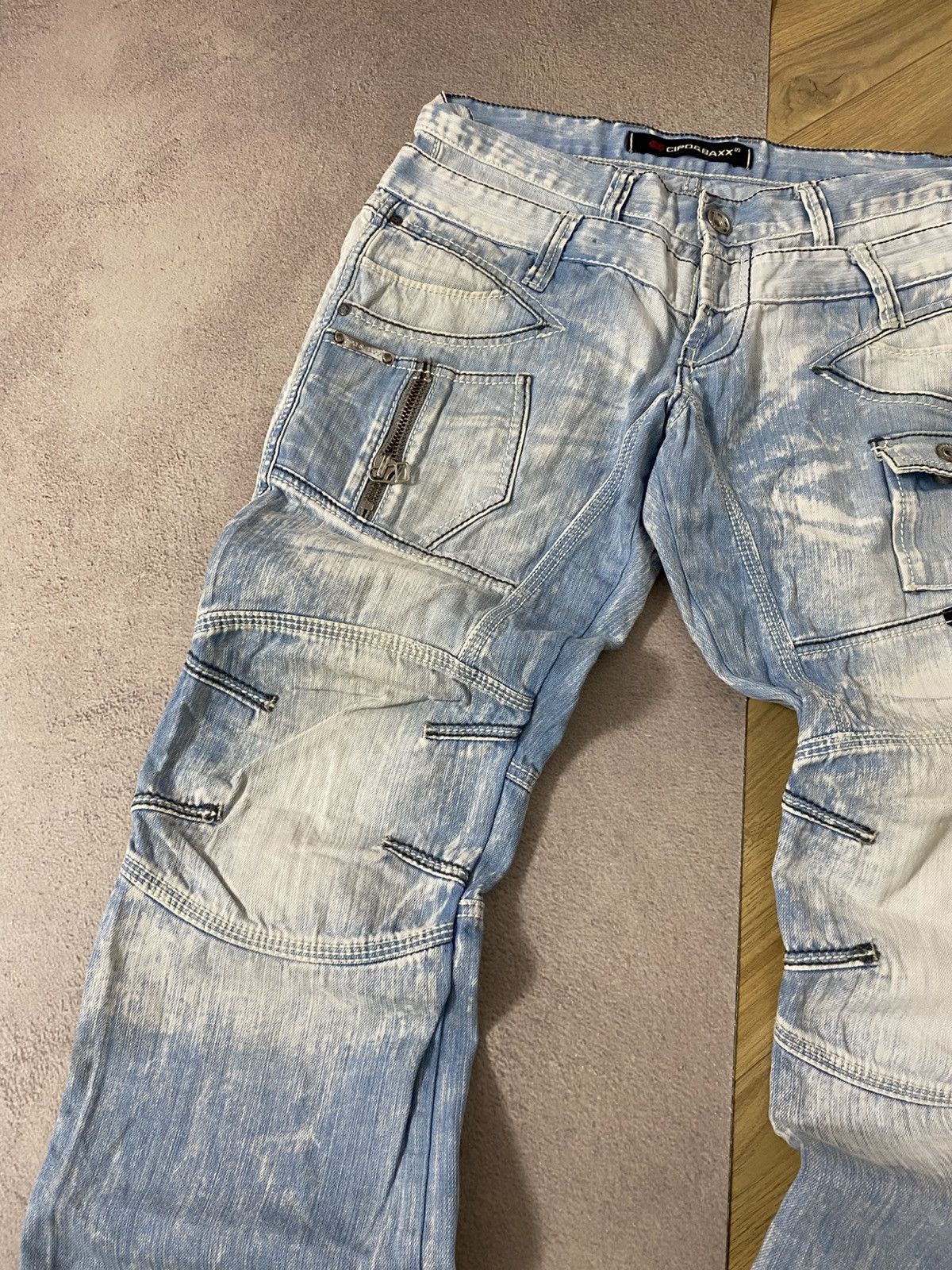 Japanese Brand Japanese Baggy Tornado Mart style y2k Pants Jeans Size US 32 / EU 48 - 5 Thumbnail