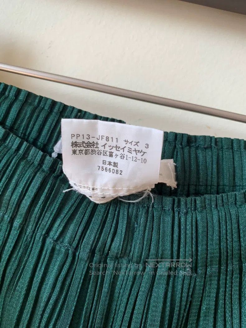 Issey Miyake Issey Miyake size:3 Green Long Pants Size 22" - 4 Thumbnail