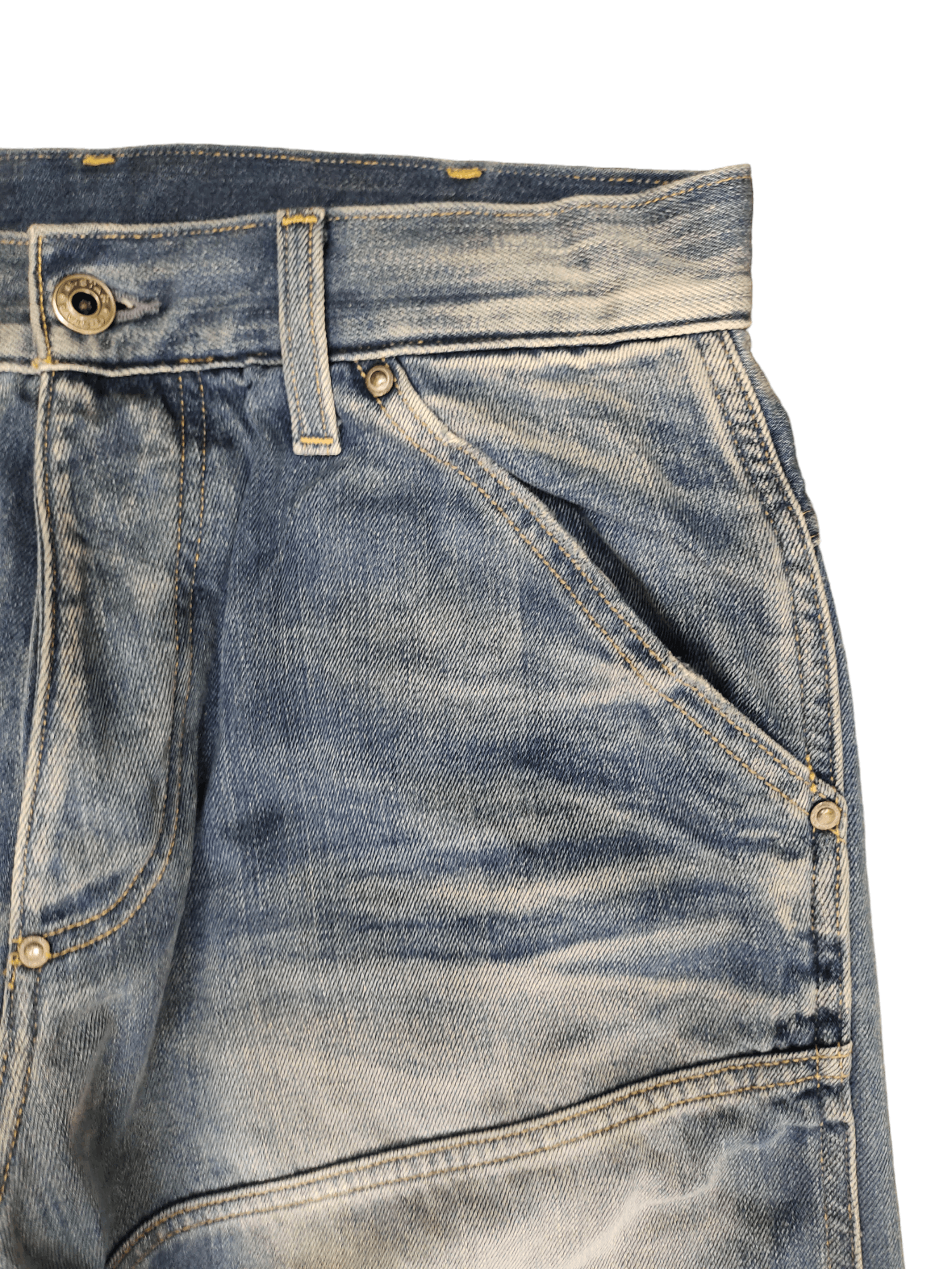 G-Star Loose Jeans G star Raw Denim Wide Leg Y2k Streetwear Size US 31 - 3 Thumbnail