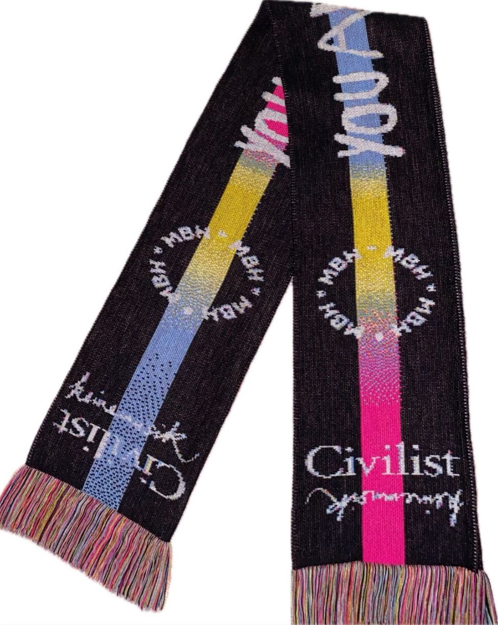 Civilist Keinemusik x Civilist Football Scarf Merch 2017 rare Size ONE SIZE - 1 Thumbnail