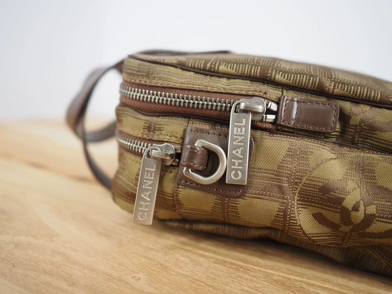 Chanel ChanelVintage brown nylon handbag 2503-Nextarrow Size ONE SIZE - 6 Thumbnail