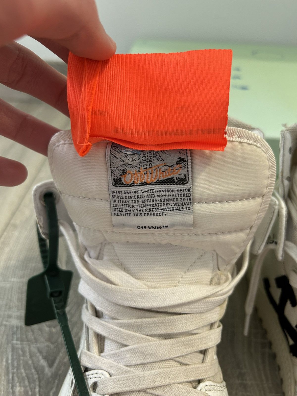 Off-White Off-White Court 3.0 Sneakers Size US 10.5 / EU 43-44 - 9 Thumbnail