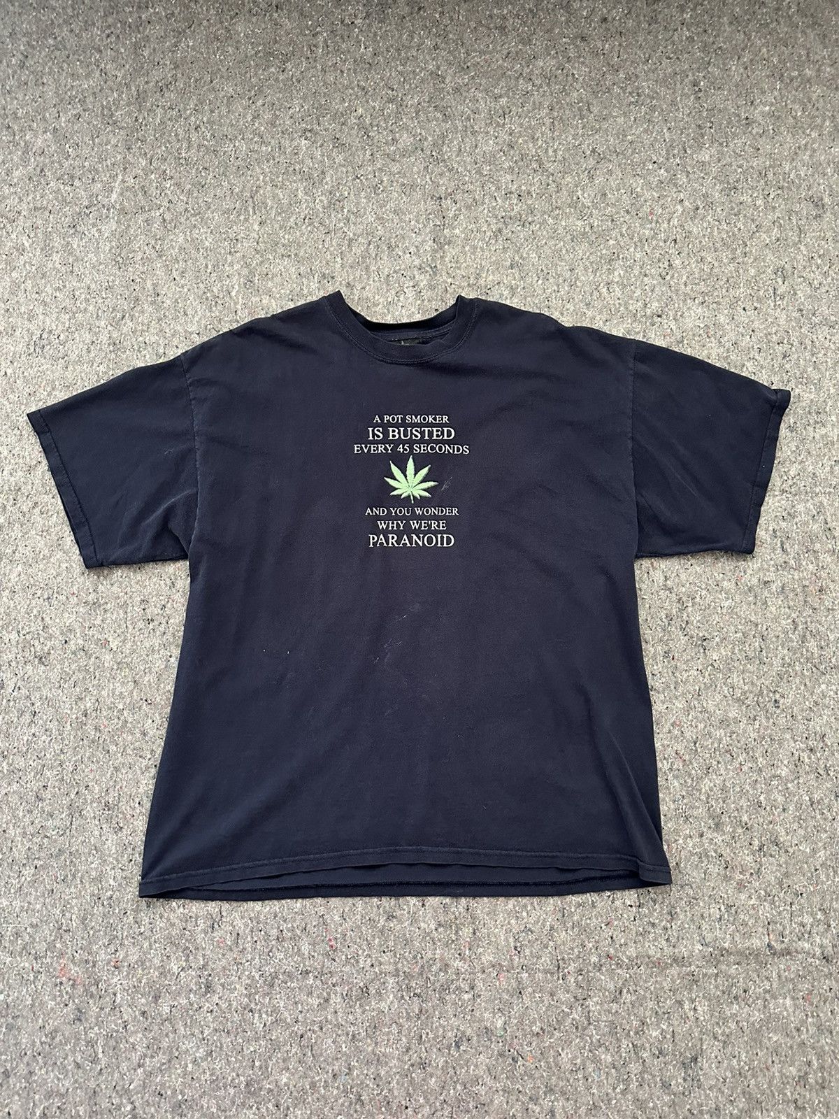 image of Vintage Tee in Blue, Men's (Size XL)