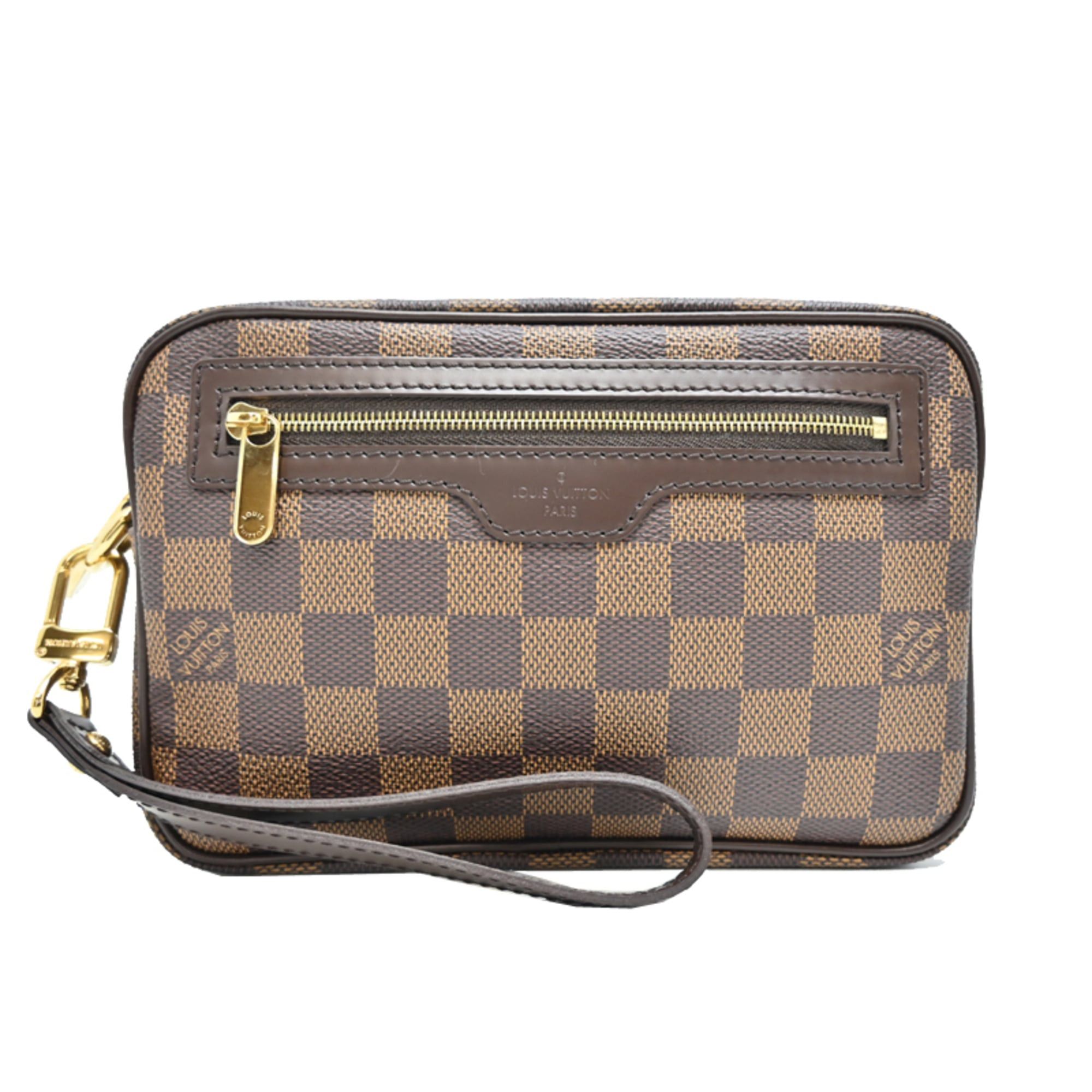 Louis Vuitton Louis Vuitton Pochette Billet Macao Women's/Men's Shoulder Bag N61739 (Discontinued) Damier Brown Size ONE SIZE - 1 Thumbnail