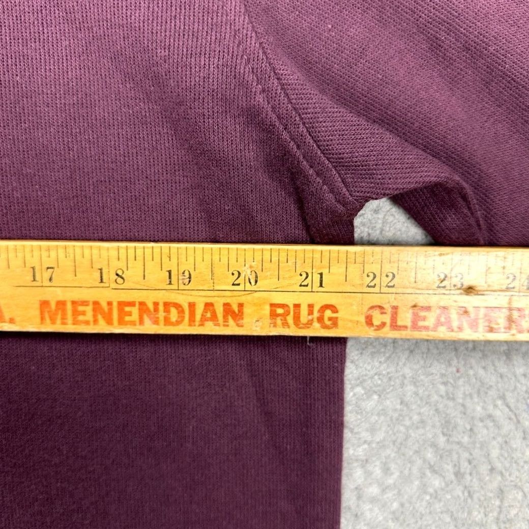 Izod VINTAGE IZOD Pullover Sweater Mens Medium Maroon Quarter Zip Pullover Long Sleeve NEW Size US M / EU 48-50 / 2 - 7 Thumbnail