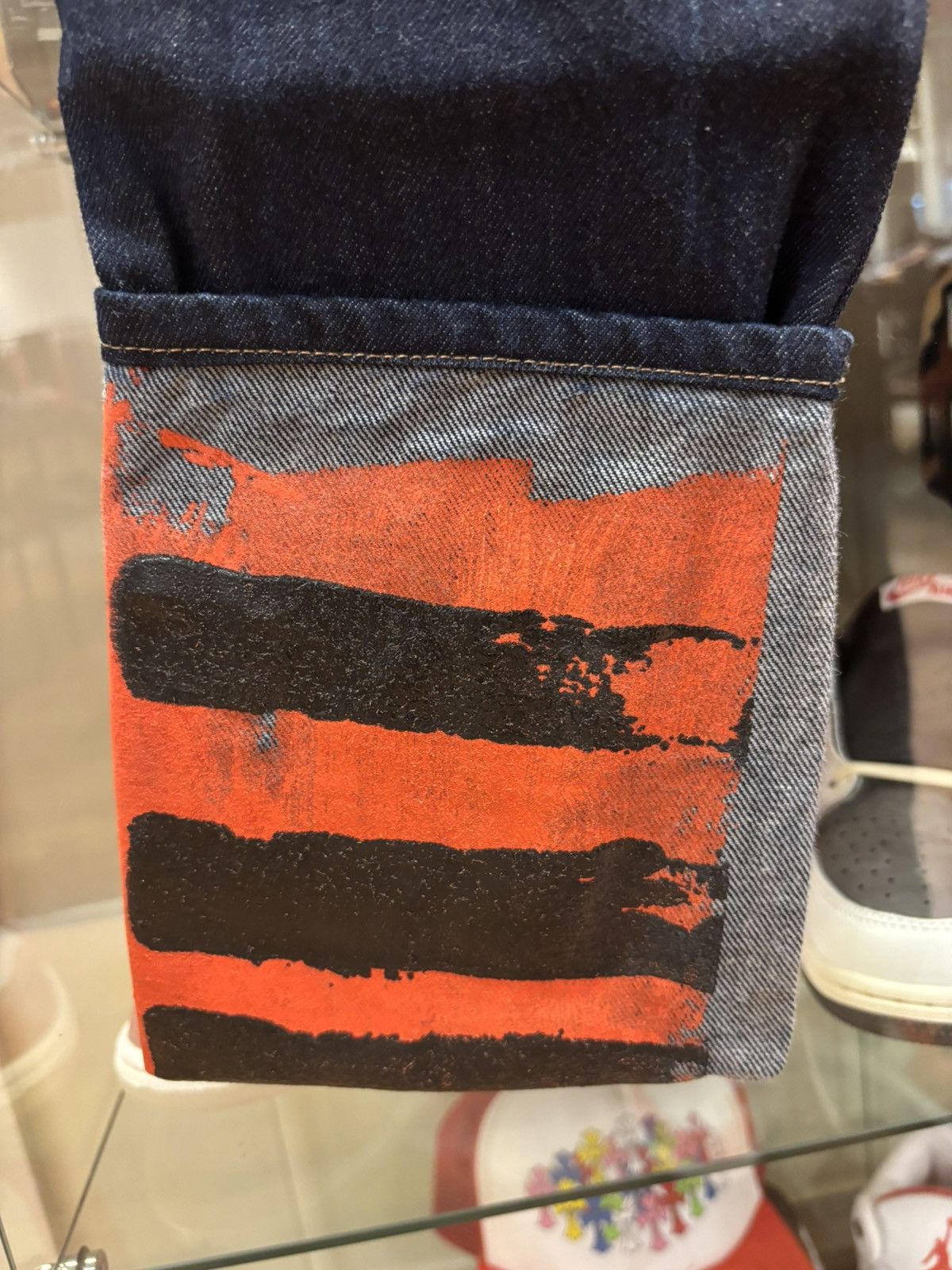 Helmut Lang Helmut Lang Dark Paint Denim Size US 28 / EU 44 - 4 Thumbnail
