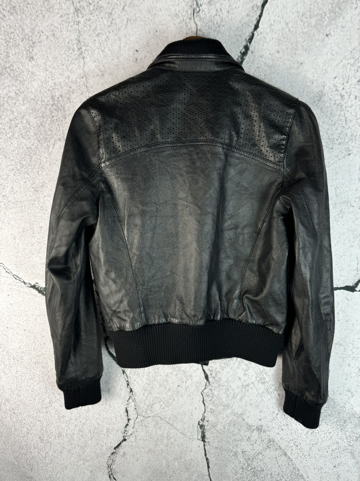 Puma Archival Puma Leather Jacket y2k motorcycle style Size S / US 4 / IT 40 - 2 Thumbnail