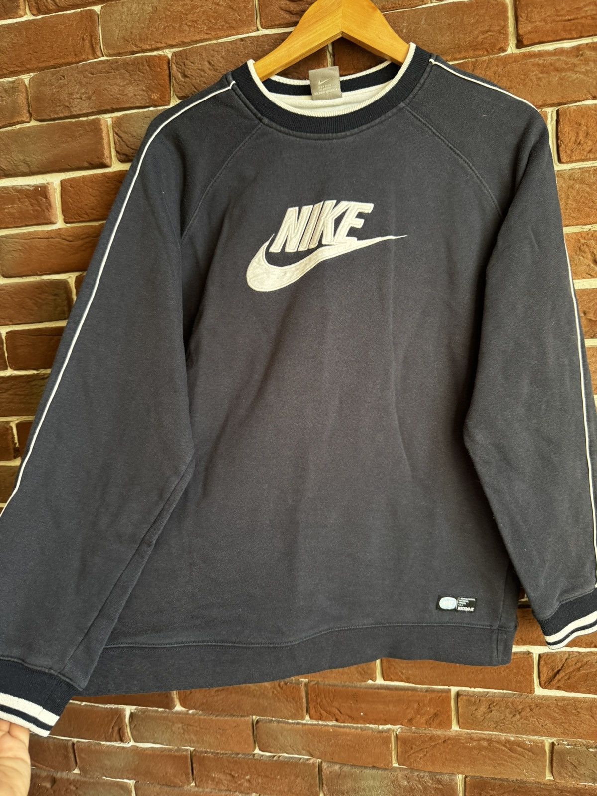 Nike 00s Vintage Nike Sweatshirt Big Logo Baggy Sweatshirt Size US M / EU 48-50 / 2 - 3 Thumbnail