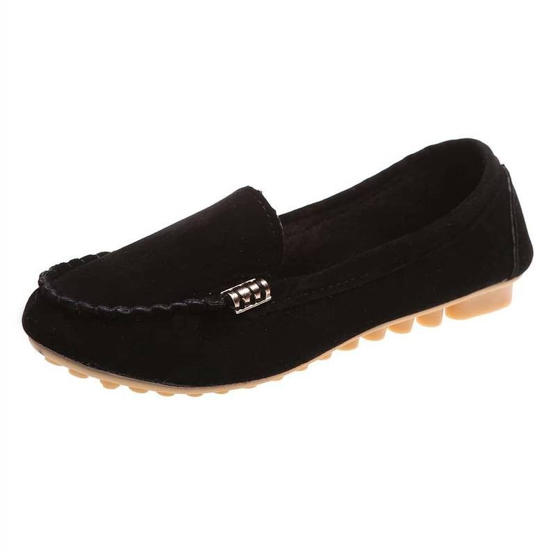 Other Black Loafer Womens Size 9 Faux Suede Fashion Slippers Size US 9 / IT 39 - 10 Thumbnail