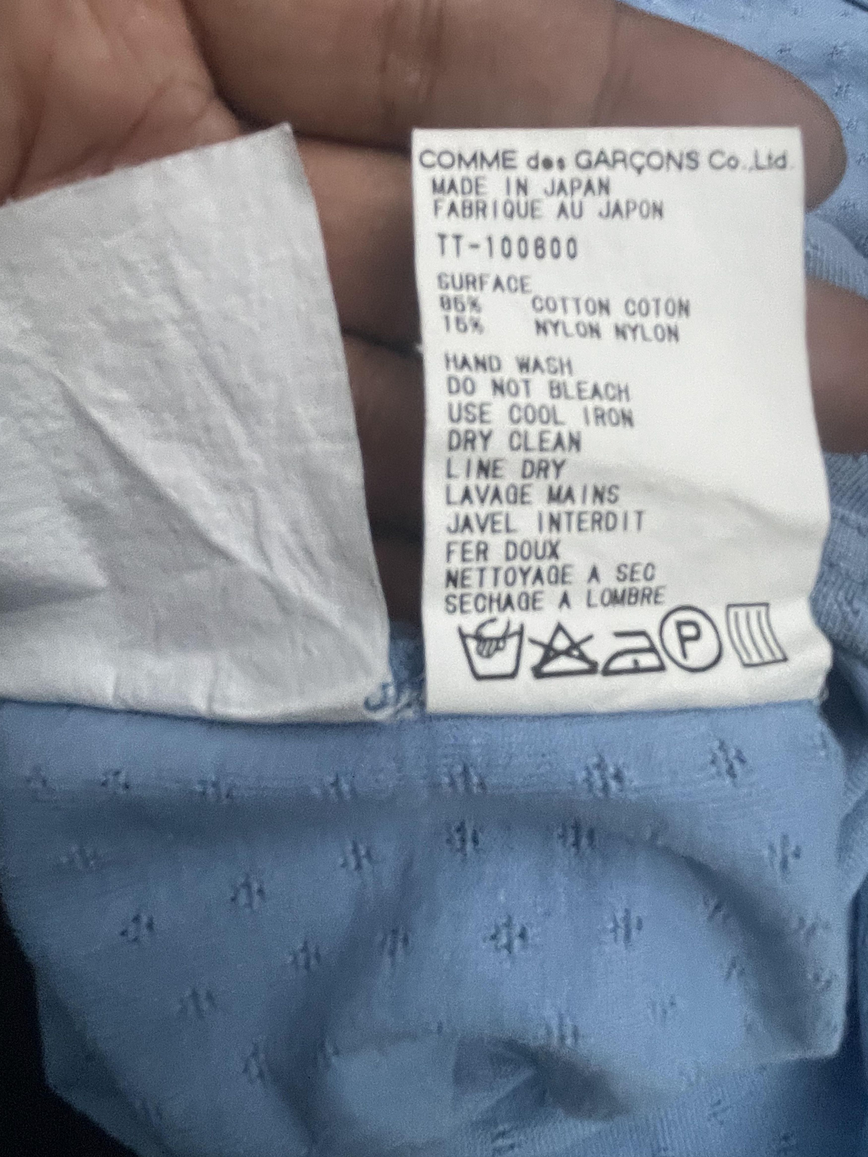 Comme des Garcons × Japanese Brand × Tricot Comme des Garcons Tricot Comme Des Garcons Tshirt Size S / US 4 / IT 40 - 11 Thumbnail