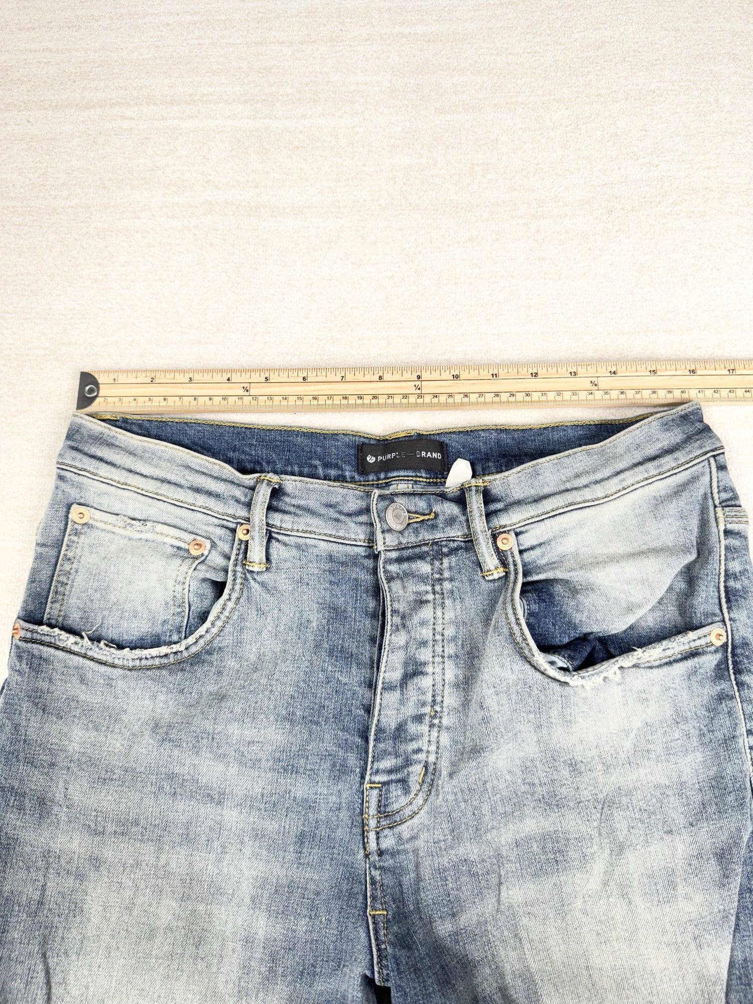 Purple Brand distressed jean 32 Size US 32 / EU 48 - 3 Thumbnail