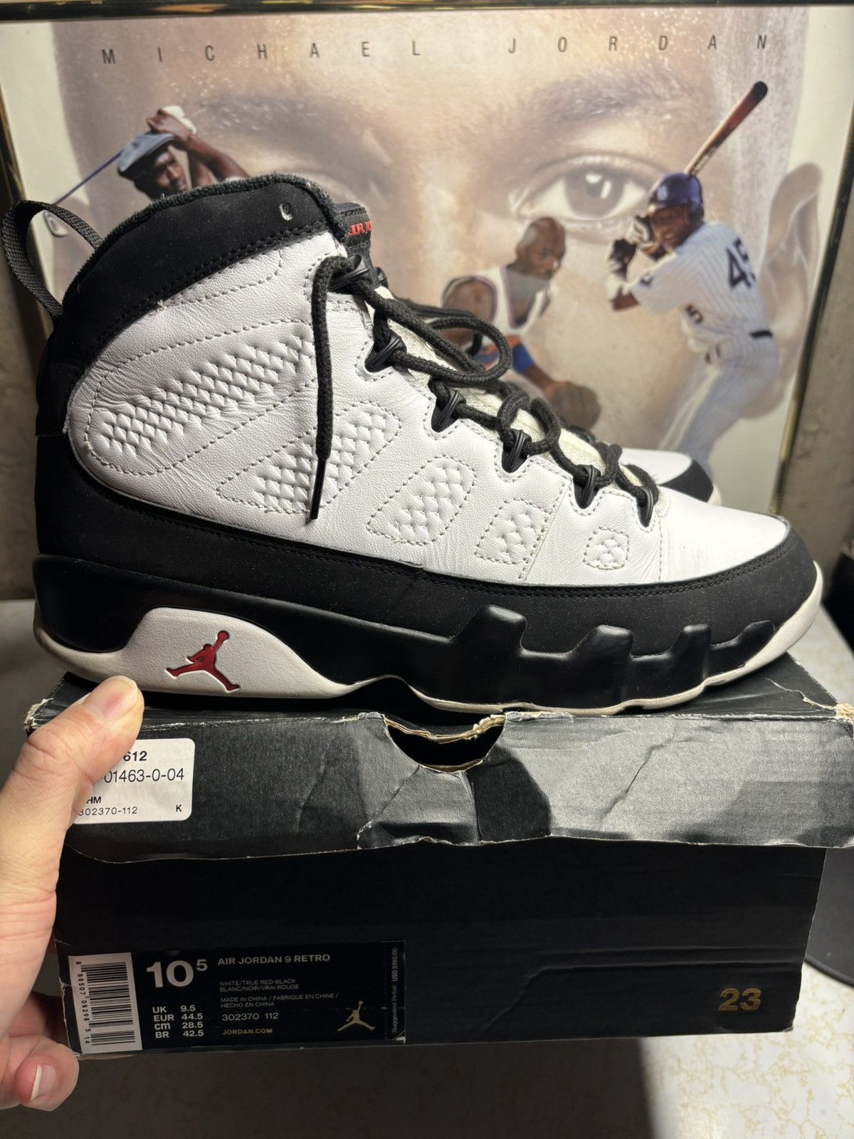 Jordan Brand Jordan Retro 9 ‘space jam’ Size US 10.5 / EU 43-44 - 1 Thumbnail