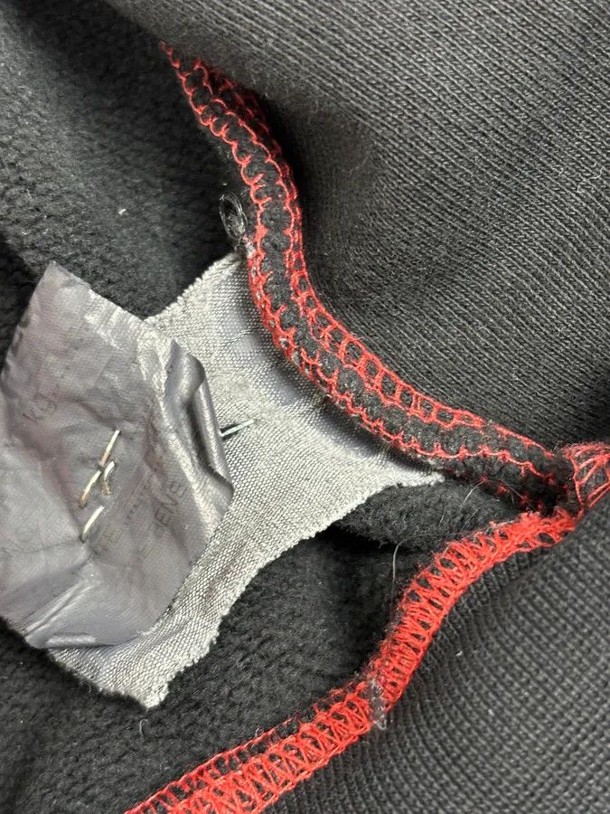 Dsquared2 2000s Dsquared2 Black Distressed Zip-up Hoodie Size US M / EU 48-50 / 2 - 12 Thumbnail