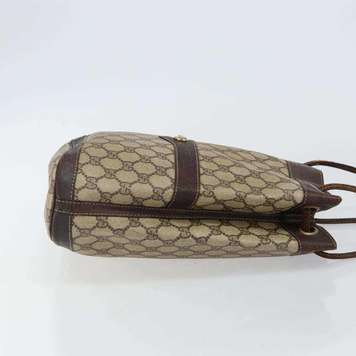 Gucci GUCCI GG Supreme Shoulder Bag Pvc Beige Gold Size ONE SIZE - 4 Thumbnail