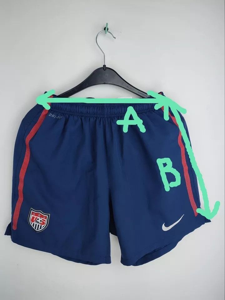 Nike Vintage 2007 Nike USA FOOTBALL SOCCER Shorts Size S Size US 30 / EU 46 - 11 Thumbnail