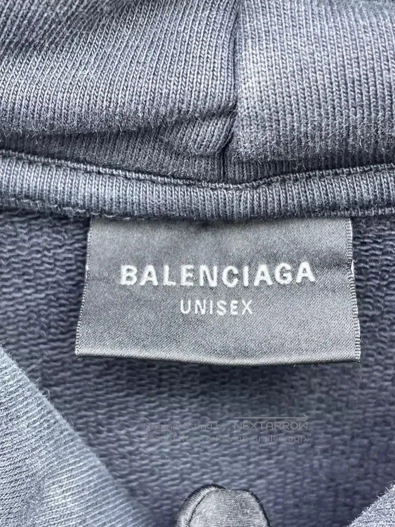 Balenciaga Balenciaga Black Hooded Sweatshirt. Size US L / EU 52-54 / 3 - 3 Thumbnail