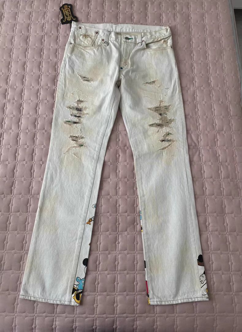 CLOT CLOT DISNEY Mickey Mouse Dynasty Denim Size US 34 / EU 50 - 1 Thumbnail