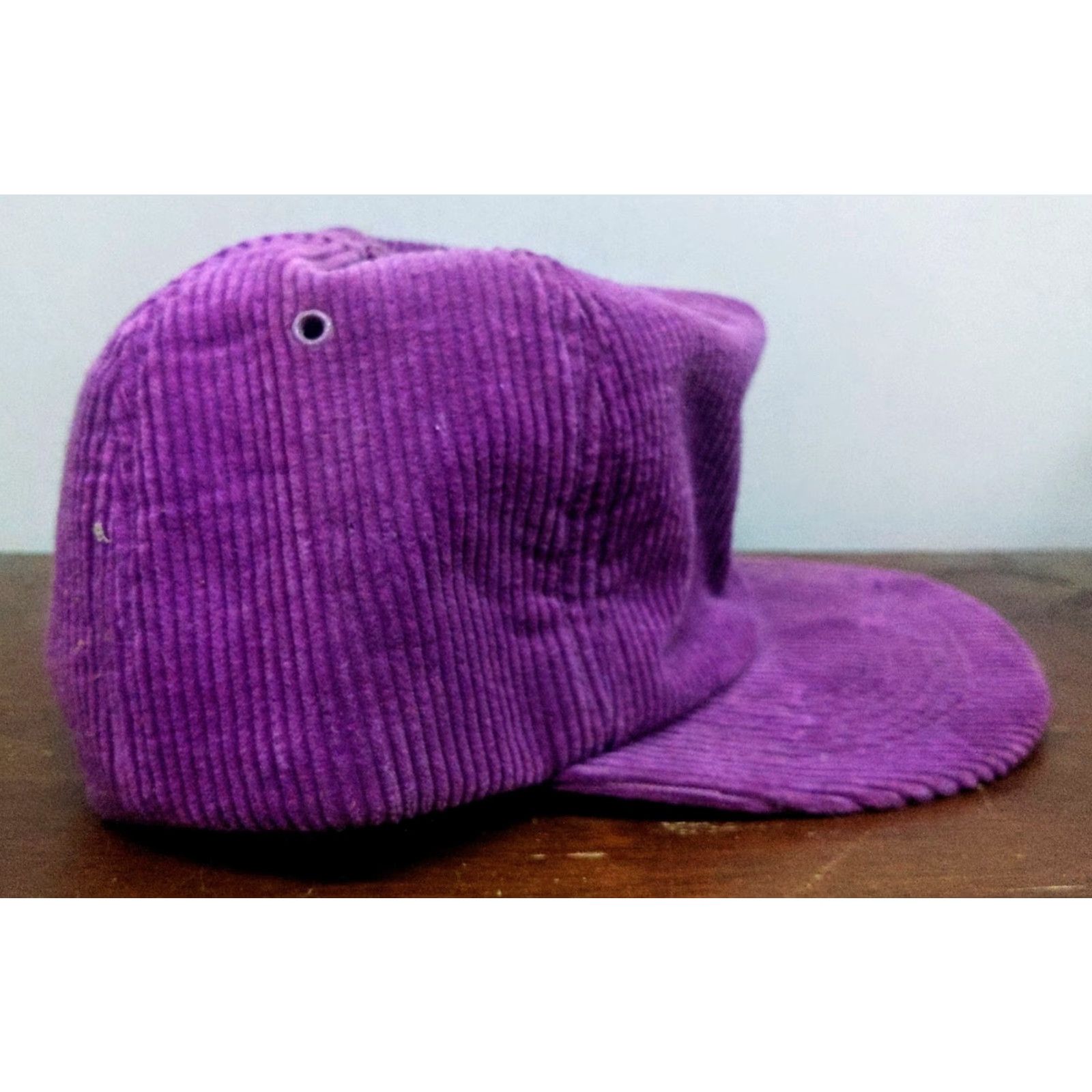 Vintage VINTAGE United Steel Workers Of America Logo Corduroy Purple Snapback Trucker Hat Size ONE SIZE - 5 Thumbnail