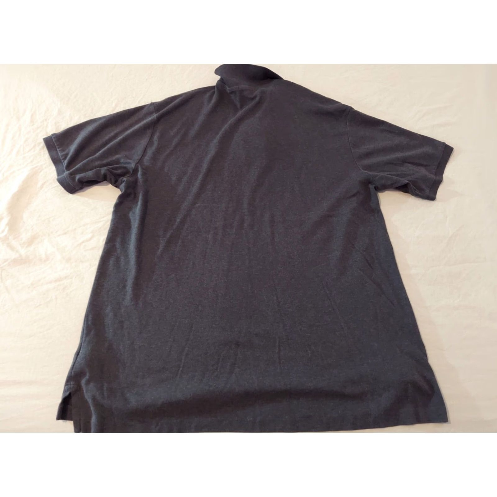 Ralph Lauren VINTAGE Polo Ralph Lauren Shirt XLT Gray Cotton Mens Short Sleeve Button Polo Shirt XLT Gray Cotton Men Tall XL Size US XL / EU 56 / 4 - 6 Thumbnail
