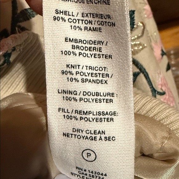 AVEC LES FILLES Avec Les Filles Pastel Floral Bomber Jacket Women's NWT SM Size S / US 4 / IT 40 - 7 Thumbnail