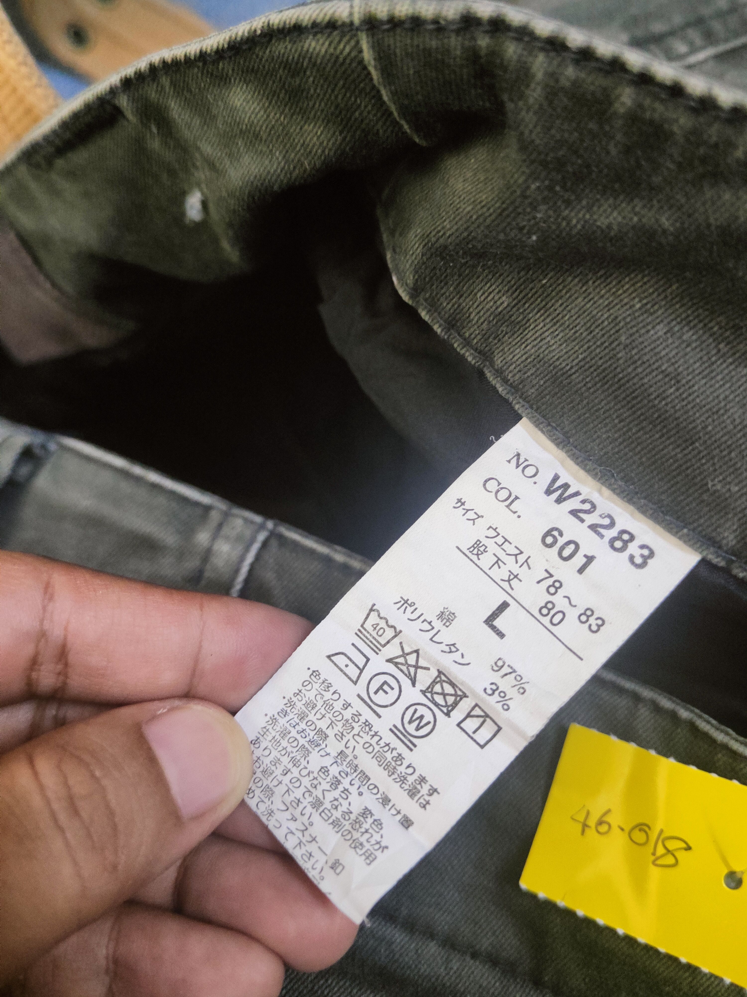 Japanese Brand DL Genba-Xebec Black Multipocket Custom Cargo Pants #47-018 Size US 30 / EU 46 - 13 Thumbnail