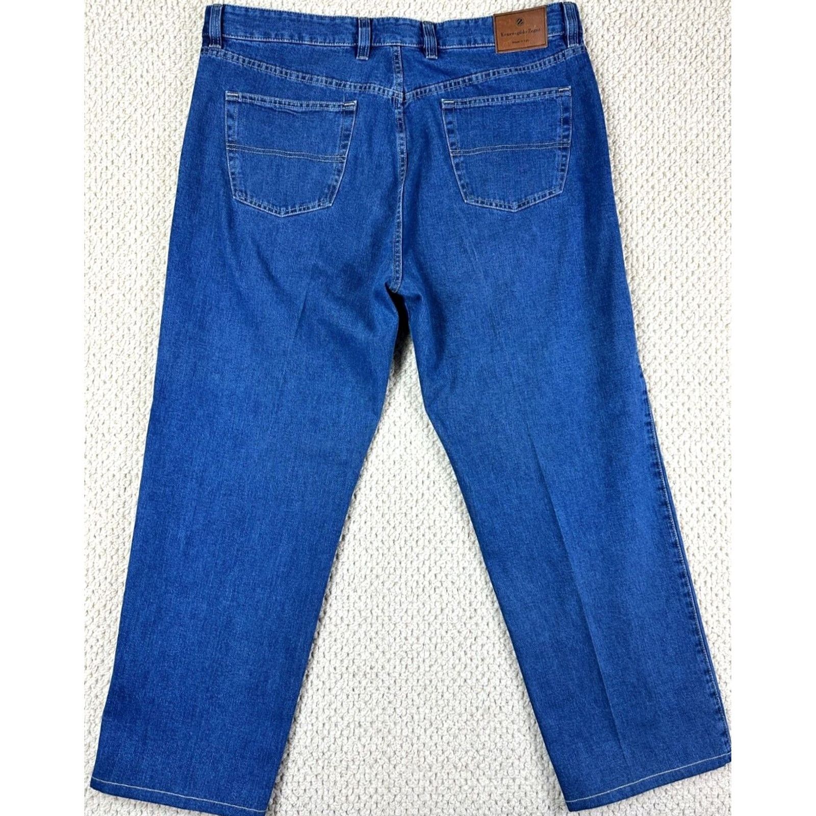 Ermenegildo Zegna Ermenegildo Zegna Jeans Mens 41x30 Blue Denim Made in Italy D-TK-6297 Size US 41 - 2 Thumbnail