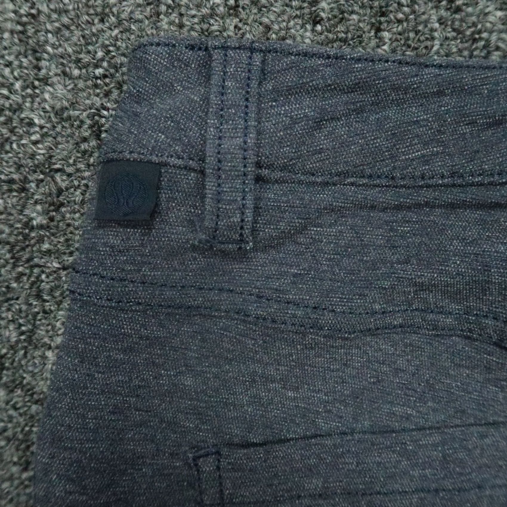 Lululemon Lululemon Pants Mens 33x32 Blue ABC Slim Fit 5 Pocket Tech Canvas Shirt? Size US 33 - 5 Thumbnail