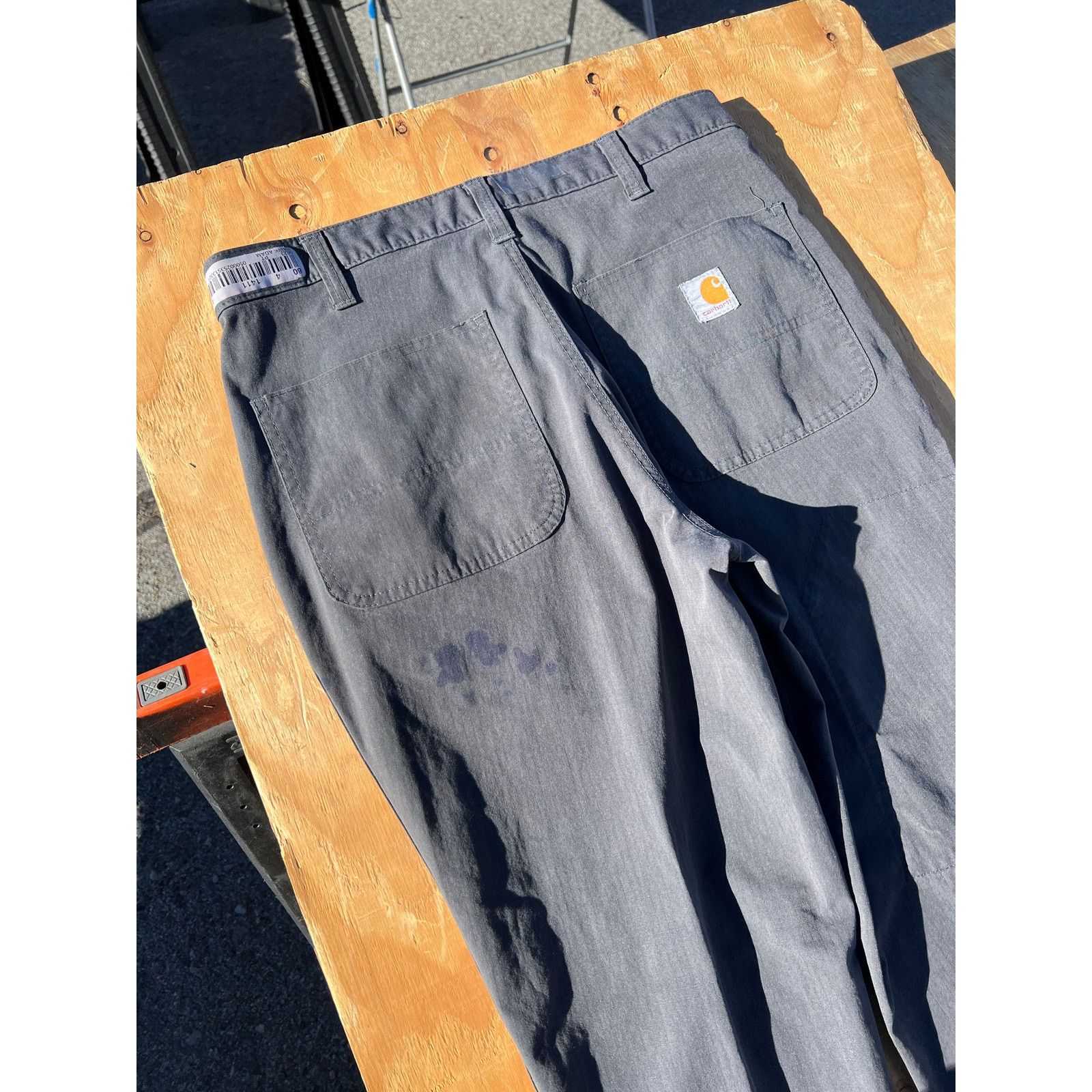 Carhartt Carhartt Relaxed Fit Canvas Gray Men 30x32 Work Pants Y2K Size US 30 / EU 46 - 11 Thumbnail