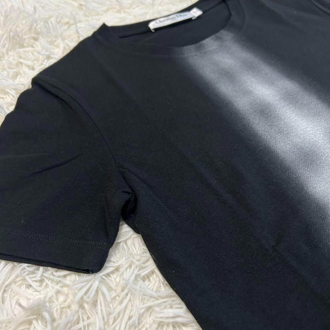 24SS Dior Eiffel Tower T-shirt Black XS Woman Shirt Blouse