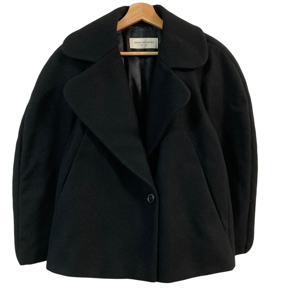 Dries Van Noten Dries Van Noten Dries Van Noten Wool Short Coat Textile Outerwear DUTY FREE for USA Size ONE SIZE - 1 Thumbnail
