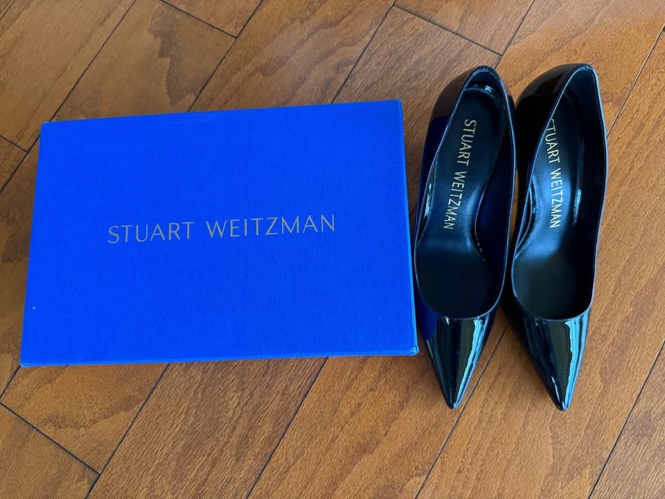 Stuart Weitzman Stuart Weitzman Stuart 85 Block Pump SAVE $200.00 Size US 8.5 / IT 38.5 - 8 Thumbnail