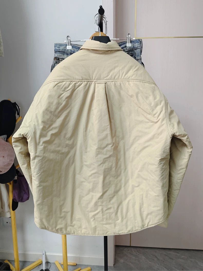 Balenciaga Balenciaga 22 FW embroidered logo padded shirt jacket 2503- Size US S / EU 44-46 / 1 - 2 Thumbnail