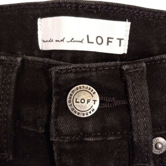Loft Loft 24 Petite 00P Jean Leggings Womens Denim High Rise Skin Size 42" / US 20 - 7 Thumbnail