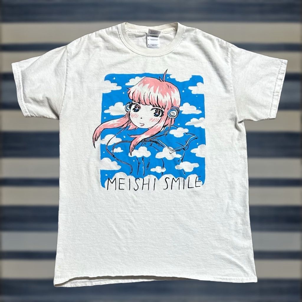 Vintage Mizucat Bishoujo Anime T-Shirt White Short Sleeve Tee Men's Medium Vintage Y2K Shirt Size US M / EU 48-50 / 2 - 1 Thumbnail