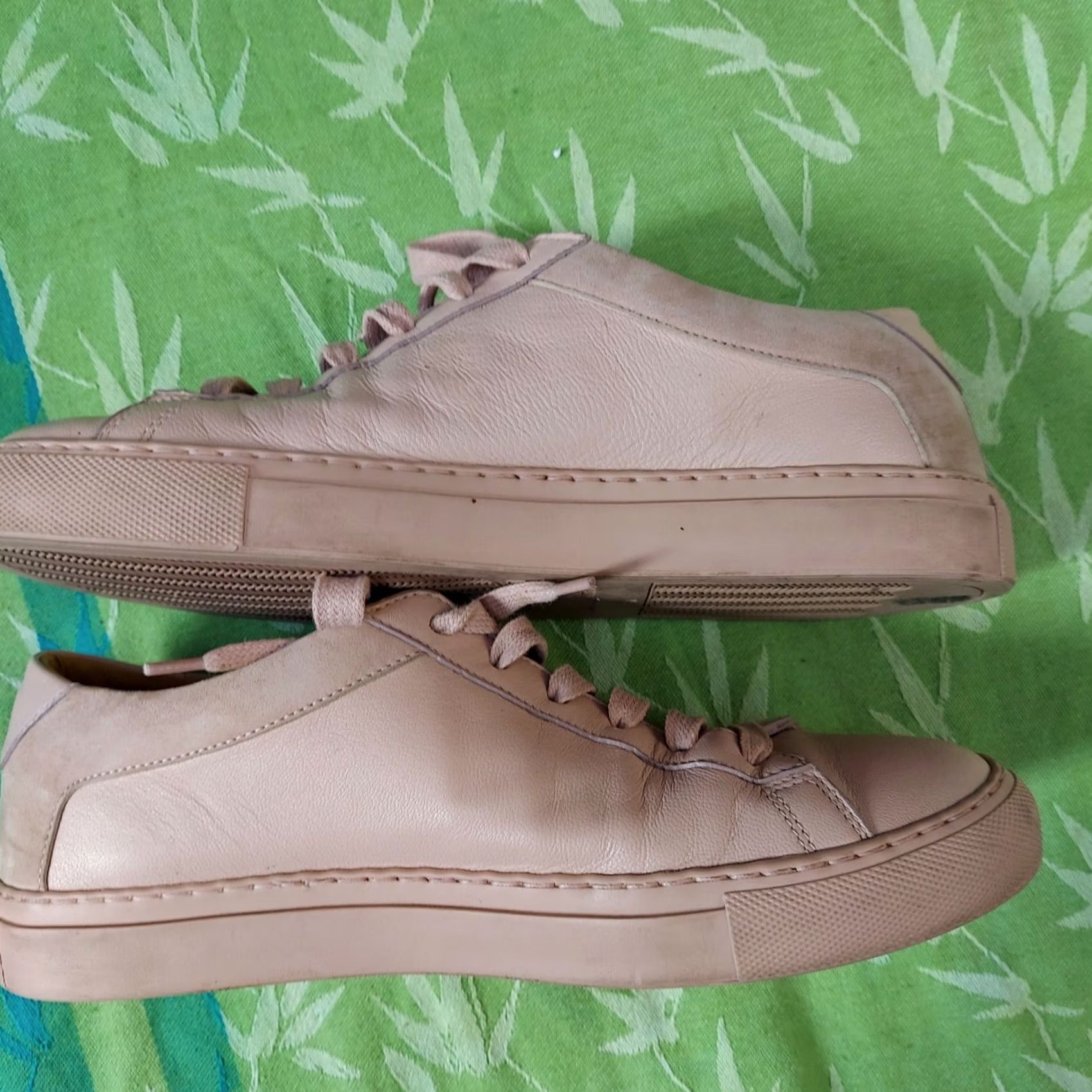 Koio Koio Collective Womens Vera Pelle Leather Sneakers Pink Size 39 Made in Italy Size US 9 / IT 39 - 7 Thumbnail