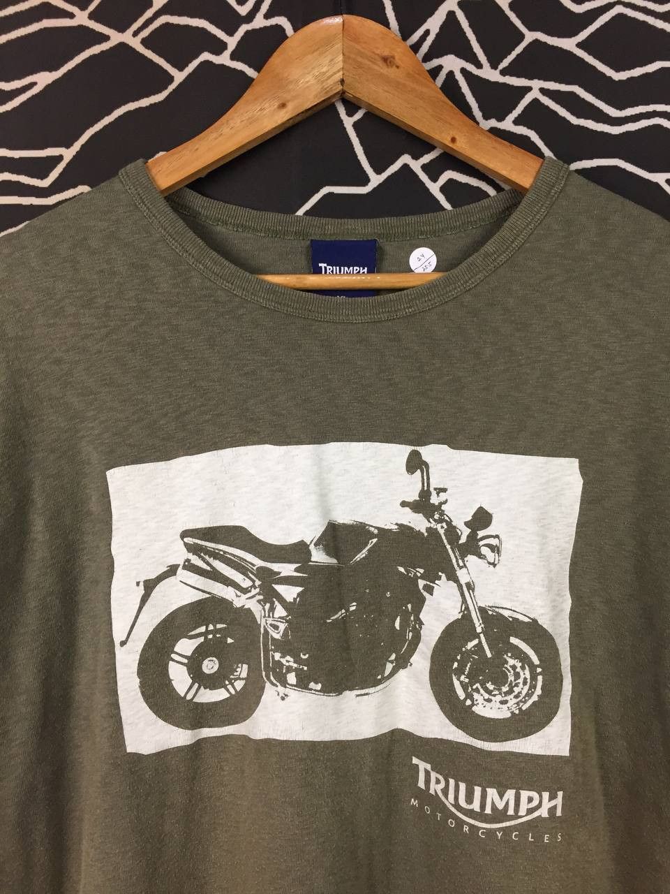 Vintage Triumph Motorcycles Peter Stevens Australia Promo Tee Size US XL / EU 56 / 4 - 3 Thumbnail