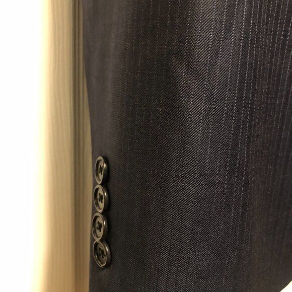Jos. A. Bank Jos.a.bank men's striped wool sport coat jacket blazer 48L Size 48L - 3 Thumbnail