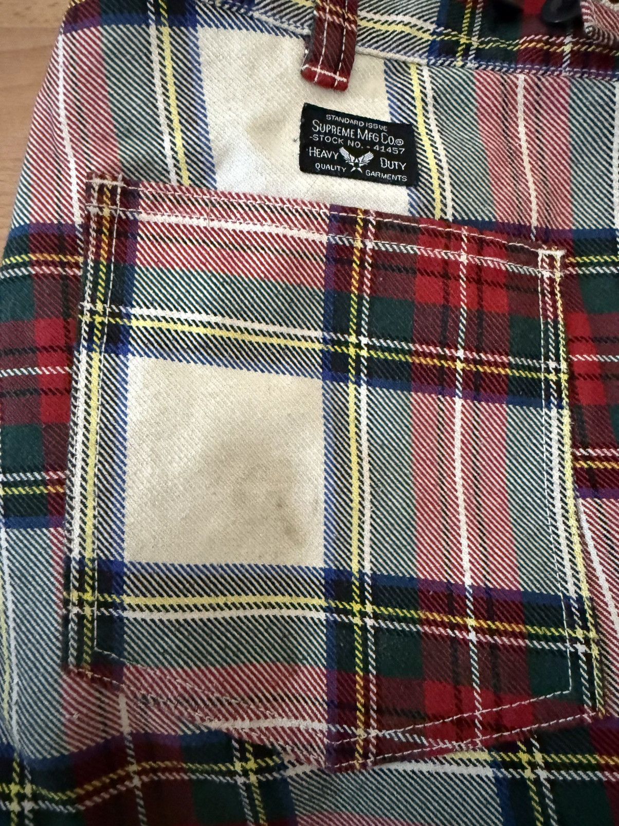 Supreme Supreme Cargo Flight Pants Size 32 Tartan Plaid SS14 Size US 32 / EU 48 - 20 Thumbnail