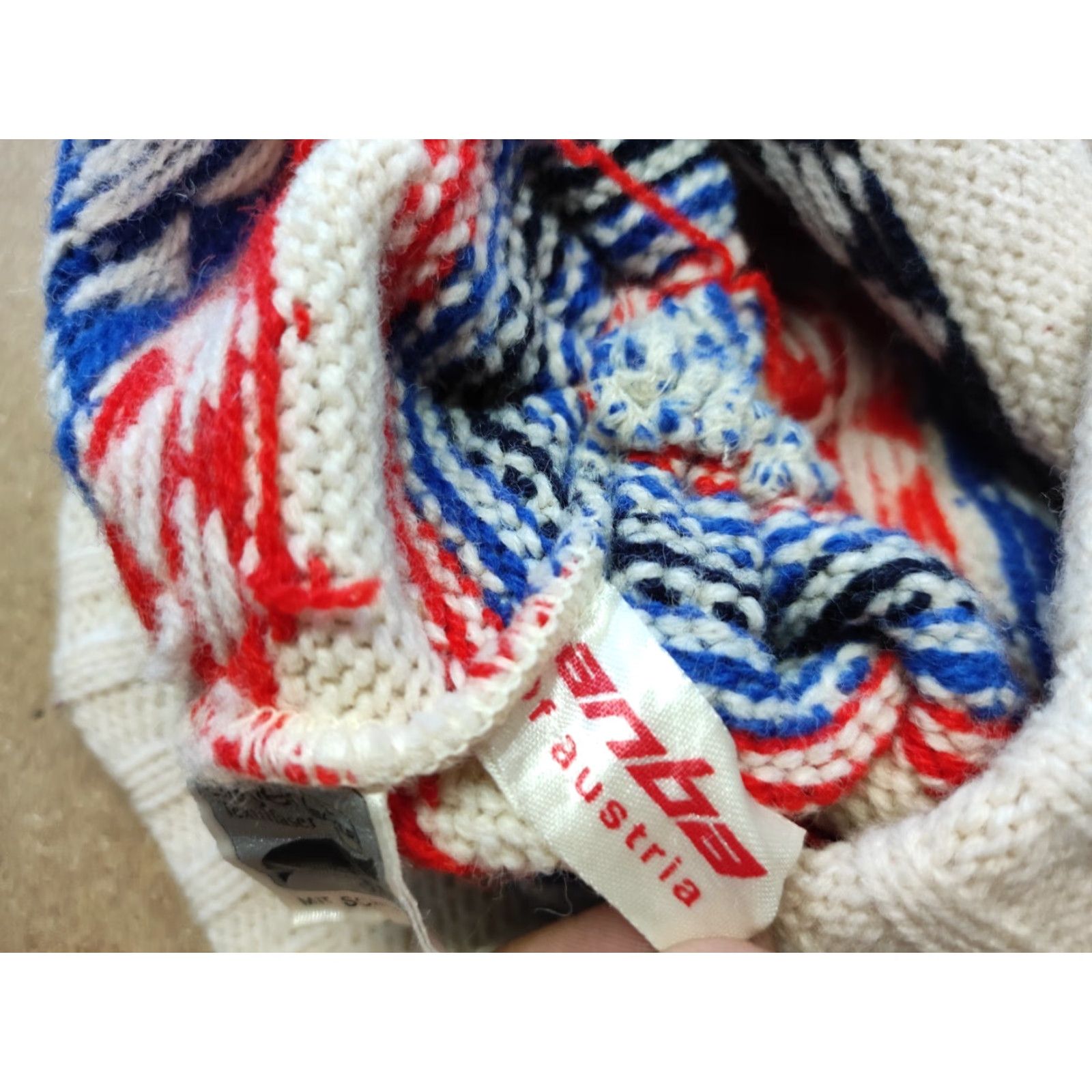 Vintage Anba Beanie Hat One Size Knit Wool Lightweight Vintage Unisex Adults Outdoor Ski Style Mens Womens Size ONE SIZE - 5 Thumbnail