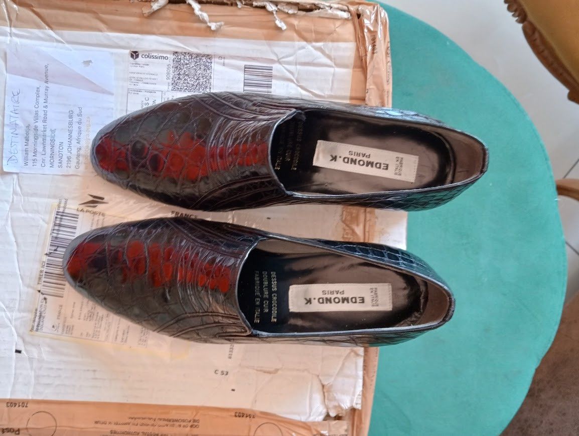 Other Edmond K Crocodile Shoes Size US 8 / EU 41 - 2 Thumbnail