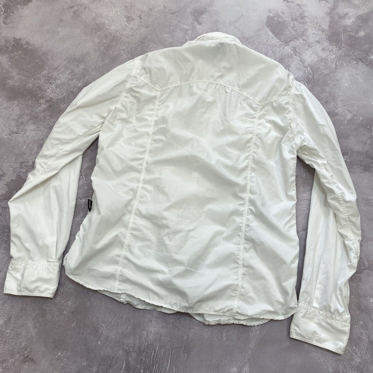 Vintage Vintage Versace Metal Buttons Shirt Long Sleeve Size L / US 10 / IT 46 - 10 Thumbnail