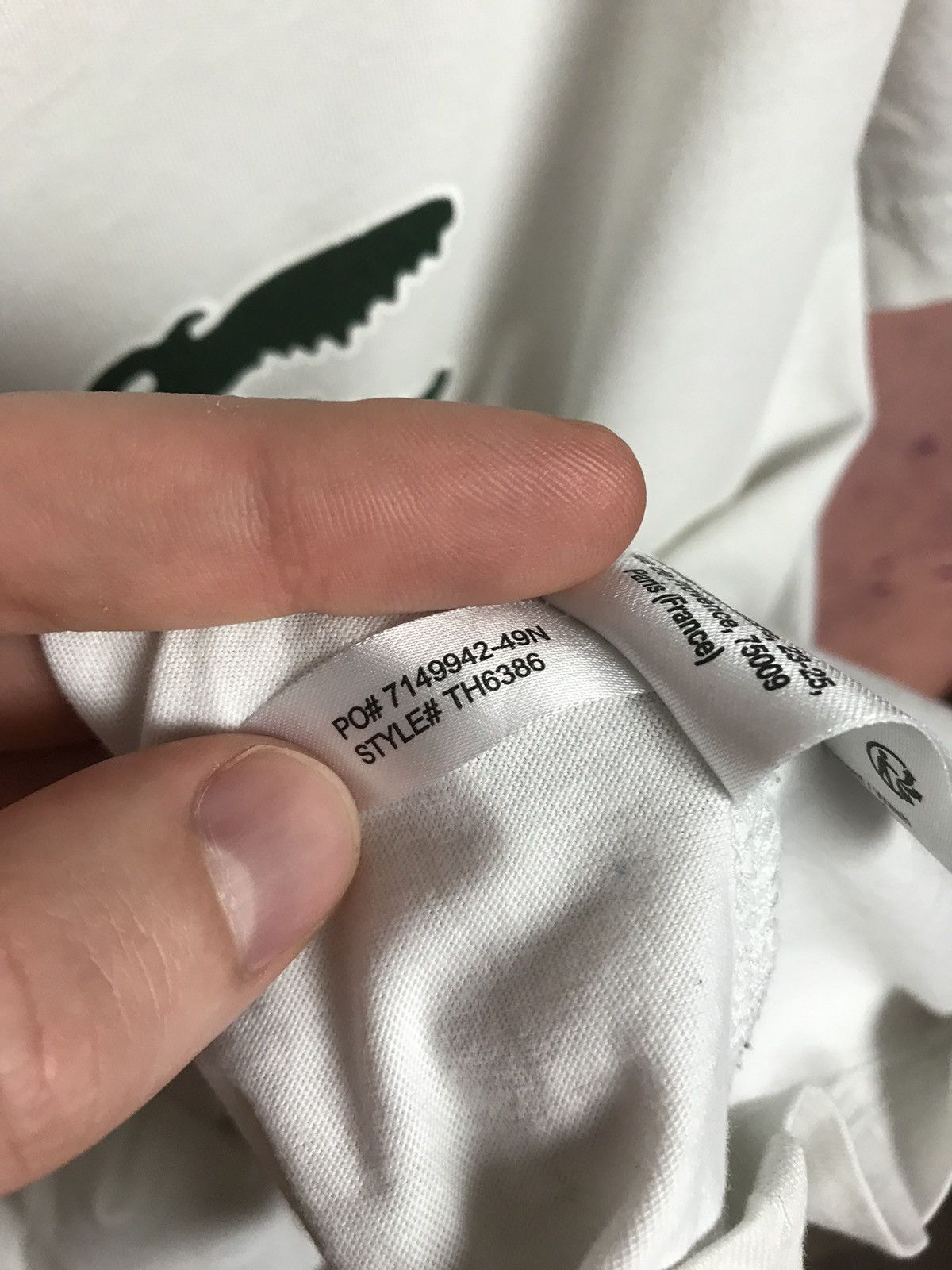 Designer × Lacoste Lacoste luxury streetwear tee Size US XL / EU 56 / 4 - 6 Thumbnail