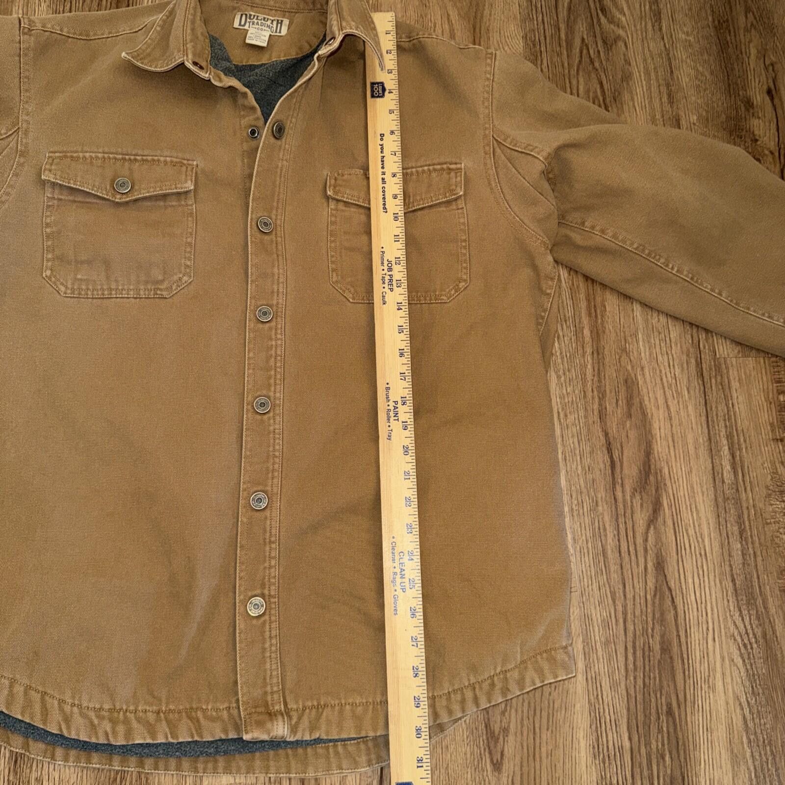 Duluth Trading Company Duluth Trading Hangar Bender Fire Hose Canvas Jacket Lined Size US L / EU 52-54 / 3 - 8 Thumbnail
