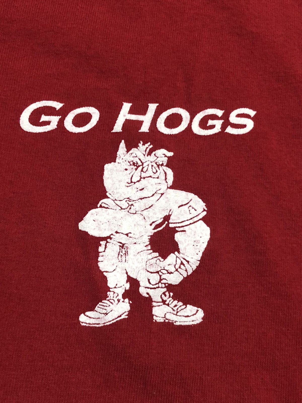 Vintage Vtg Y2K Arkansas Razorbacks Beat Texas Horns Down Tee Size US XL / EU 56 / 4 - 6 Thumbnail