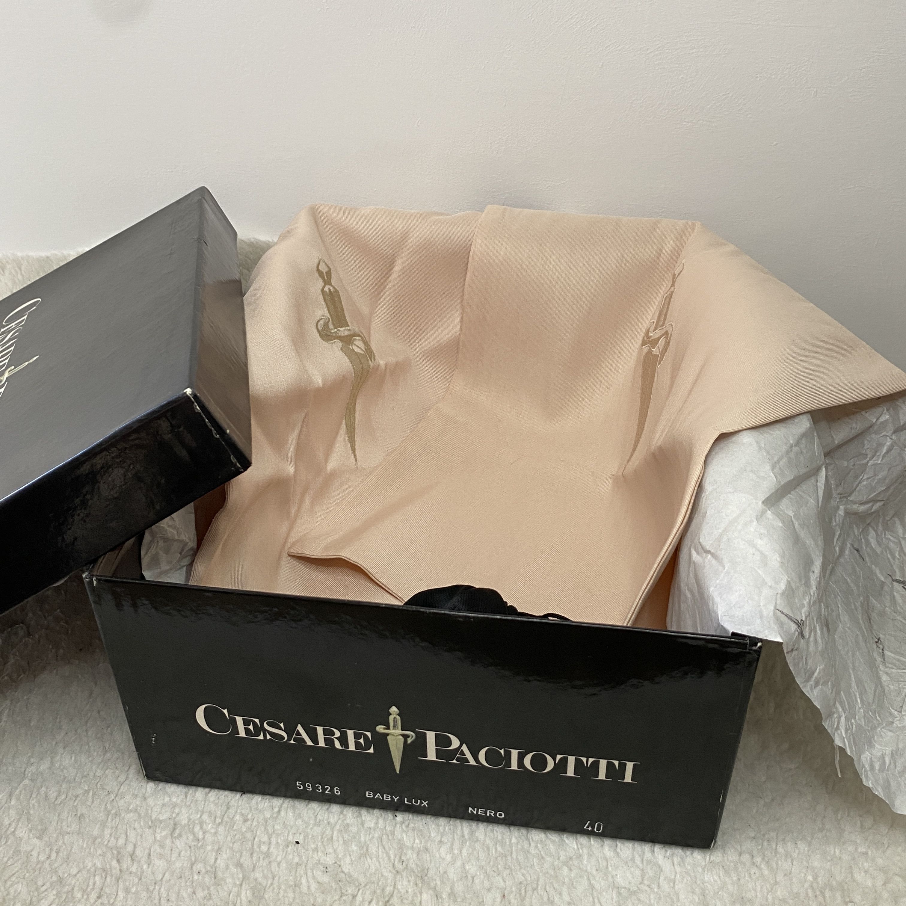 Other Cesare Paciotti Baby Lux Rare Black Leather Ankle Boots Size US 9.5 / IT 39.5 - 20 Thumbnail