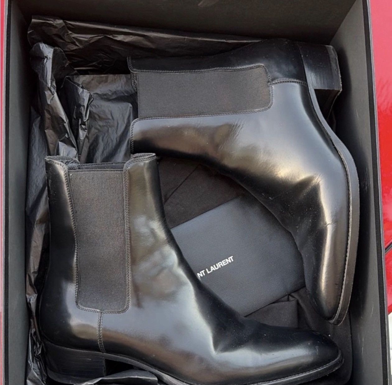 Saint Laurent Paris Saint Laurent 40 Wyatt Boot Size US 6 / EU 39 - 1 Thumbnail